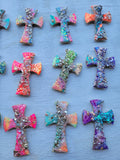 Druzy Cross Magnet