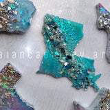 4" Druzy State Magnet (Artist picked)