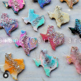 4" Druzy State Magnet (Artist picked)